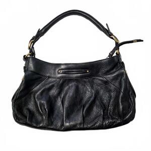 B. Makowsky Leather Horseshoe Bag